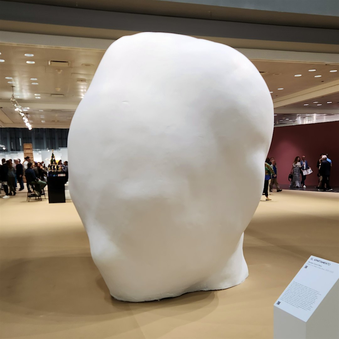 Artist Reynier Leyva Novo's "What it is, what it has been," winner of the 2022 Pommery Prize.
